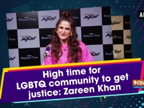 High time for LGBTQ community to get justice: Zareen Khan