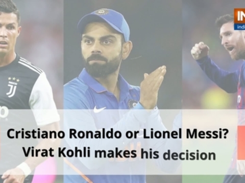 Cristiano Ronaldo or Lionel Messi? Virat Kohli makes his decision