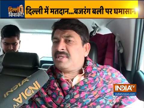 Hanuman row: War of words continues between Arvind Kejriwal and Manoj Tiwari