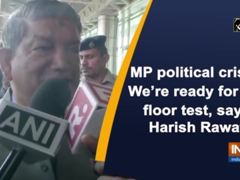 MP political crisis: We're ready for the floor test, says Harish Rawat