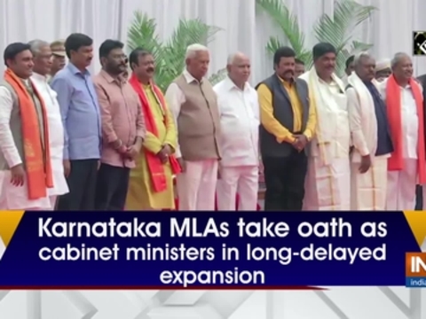 Karnataka MLAs take oath as cabinet ministers in long-delayed expansion