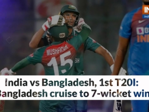 Bangladesh beat India by 7 wickets