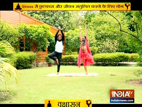 Yoga asanas to get rid of stress