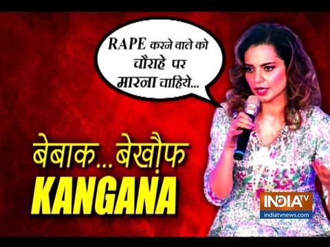 Kangana Ranaut expresses opinion about Nirbhaya gang-rape case