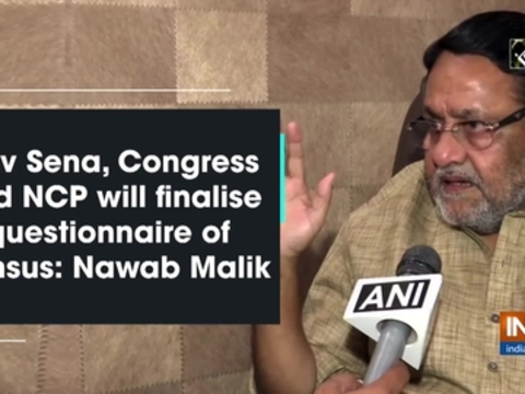 Shiv Sena, Congress and NCP will finalise questionnaire of Census: Nawab Malik