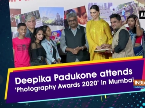 Deepika Padukone attends 'Photography Awards 2020' in Mumbai