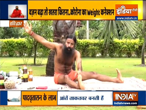 Learn the right way to perform Padvratasana from Swami Ramdev