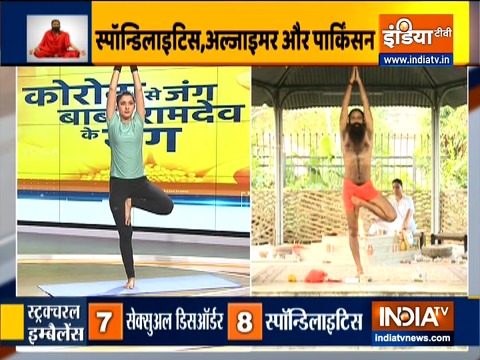 Swami Ramdev shares yoga asanas, home remedies for structural imbalance