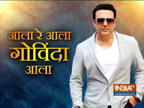 Bollywood actor Govinda at a book launches