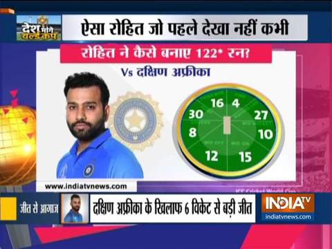 2019 World Cup: This is Rohit Sharma's best ever ODI innings, says skipper Virat Kohli