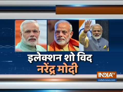 Election show with Narendra Modi