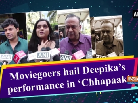 Moviegoers hail Deepika's performance in 'Chhapaak'