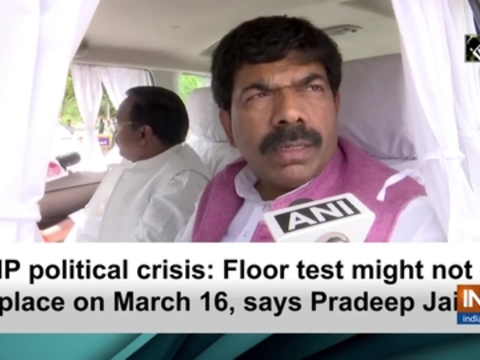 MP political crisis: Floor test might not take place on March 16, says Pradeep Jaiswal