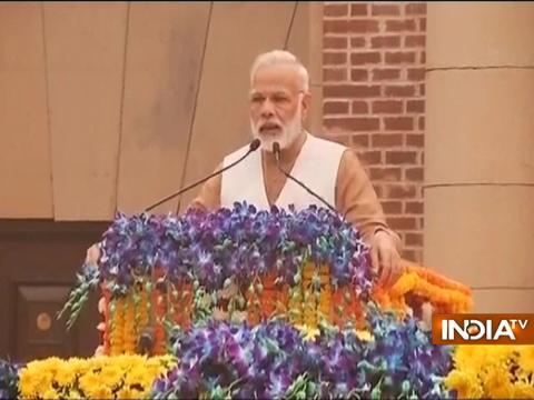 People tried to ensure the contribution of Sardar Patel is forgotten, says PM Modi