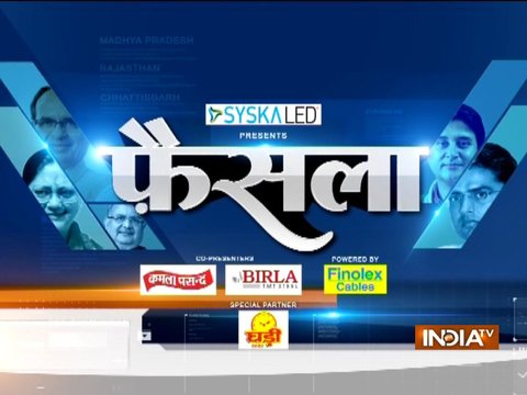 Faisla: Special show on Rajasthan elections 2018 | November 30, 2018