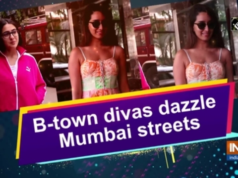 B-town divas dazzle Mumbai streets