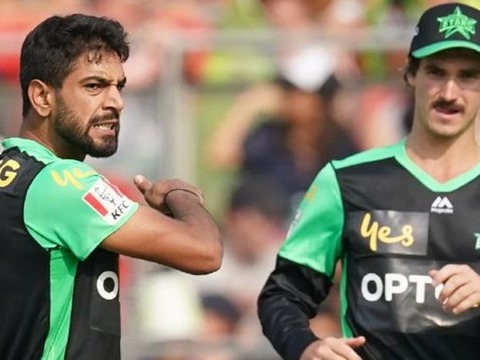 Pakistan's Haris Rauf stirs controversy with throat-slit celebration in BBL