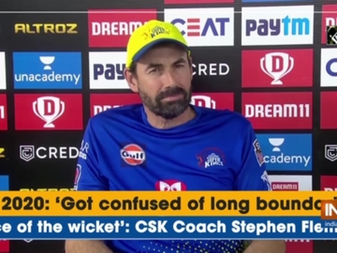IPL 2020: 'Got confused of long boundaries, pace of the wicket': CSK Coach Stephen Fleming