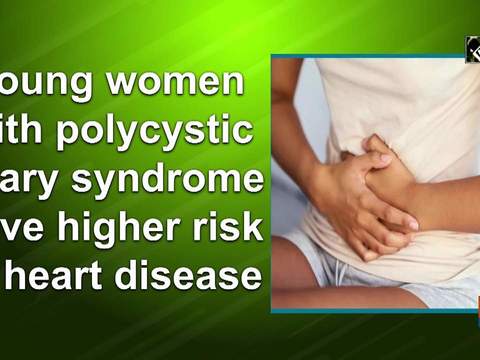 Young women with polycystic ovary syndrome have higher risk of heart disease