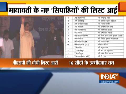 LS Election 2019: BSP releases fourth list of 16 candidates, Afzal Ansari to contest from Ghazipur