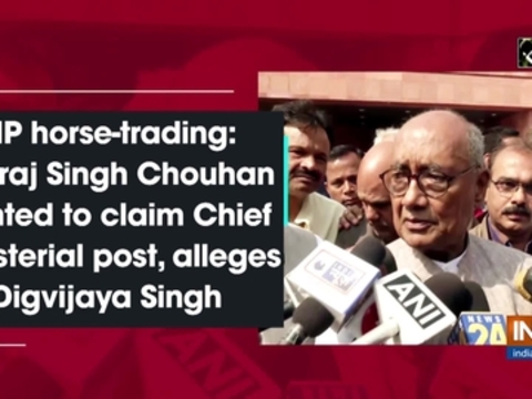 MP horse-trading: Shivraj Singh Chouhan wanted to claim Chief Ministerial post, alleges Digvijaya Singh