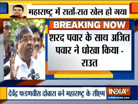 Shiv Sena betrayed the mandate:Chandrakant Patil, Maharashtra BJP President