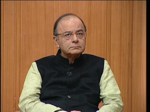 Finance Minister Arun Jaitley in Aap Ki Adalat - 2016