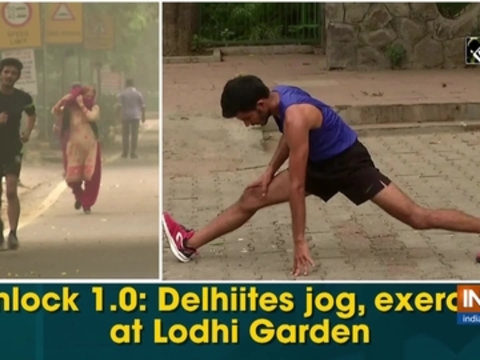 Unlock 1.0: Delhiites jog, exercise at Lodhi Garden