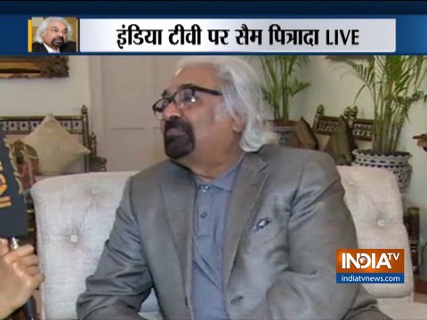 One question cannot dent the morale of security forces: Sam Pitroda to India TV