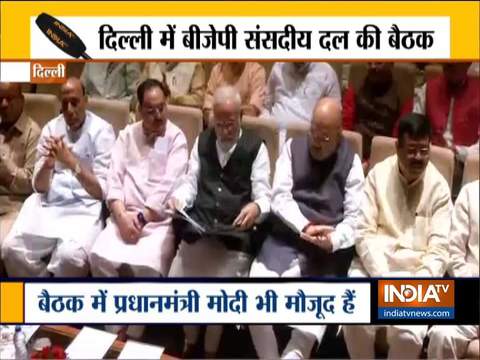 BJP parliamentary meeting in Delhi underway