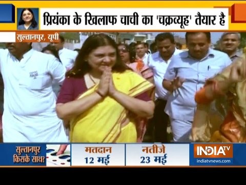 Lok Sabha Election 2019: Maneka Gandhi Starts Campaigning in Sultanpur