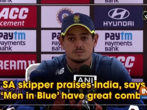 SA skipper praises India, says 'Men in Blue' have great combo