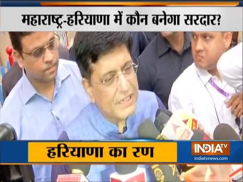 I am confident that the BJP-Shiv Sena alliance will win around 225 seats in Maharashtra:Piyush Goyal