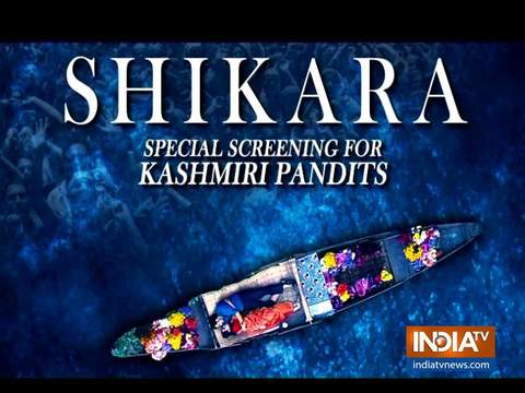 Special screening of Vidhu Vinod Chopra's film Shikara for Kashmiri Pandits in Mumbai