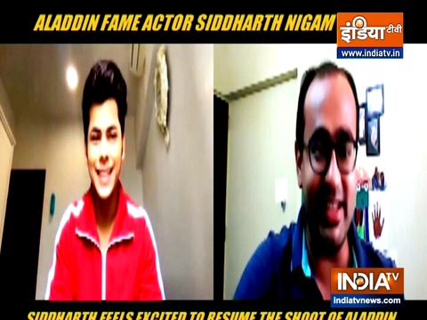  Actor Siddharth Nigam congratulates team on SBAS birthday!