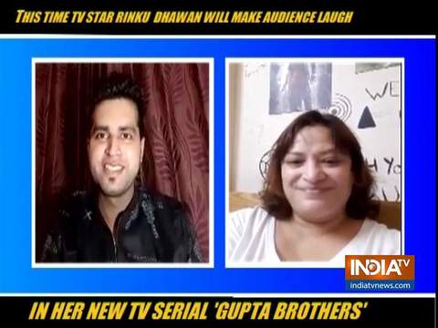 Rinku Dhawan gets candid about her new show Gupta Brothers