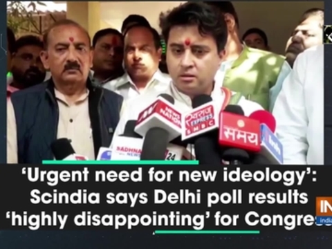 'Urgent need for new ideology': Scindia says Delhi poll results 'highly disappointing' for Congress