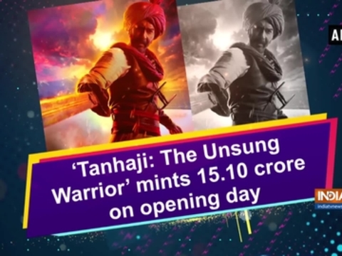 'Tanhaji: The Unsung Warrior' mints 15.10 crore on opening day