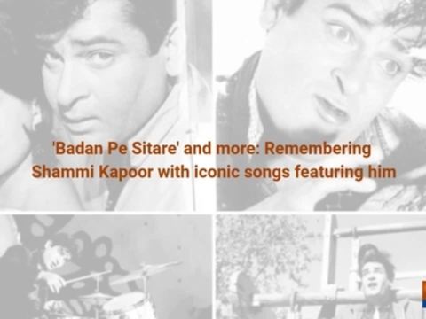 'Badan Pe Sitare' and more: Remembering Shammi Kapoor with iconic songs featuring him