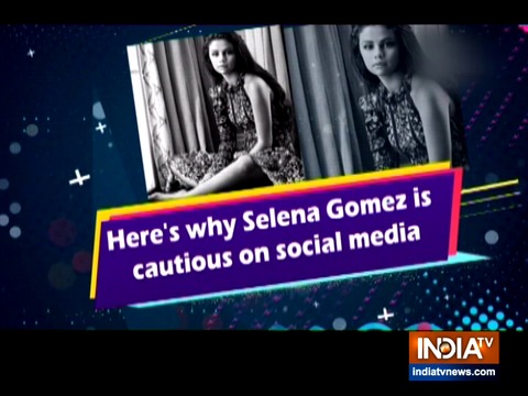 Here's why Selena Gomez is cautious on social media