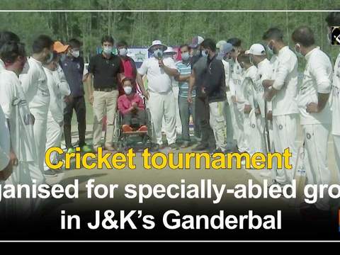 Cricket tournament organised for specially-abled group in Jammu and Kashmir's Ganderbal