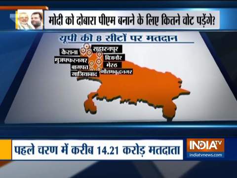 Lok Sabha Election 2019: Eight key UP Lok Sabha constituencies to vote today