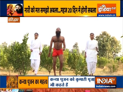 Yogasanas and diet plan for women by Swami Ramdev