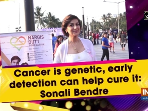 Cancer is genetic, early detection can help cure it: Sonali Bendre