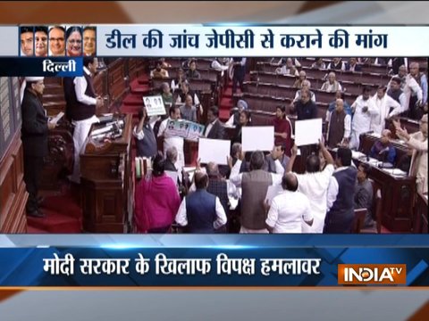 Parliament Winter Session: Congress gives business suspension notice in Rajya Sabha to discuss Rafale deal