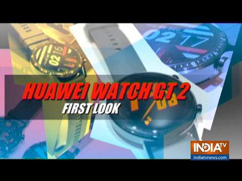 Huawei Watch GT 2 smartwatch Unboxing and First Look