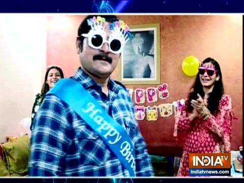 Rohitash Gour celebrates his birthday with team SBAS