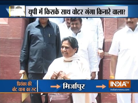 Congress free to contest on all 80 seats: Mayawati