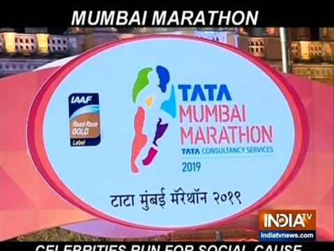 Mumbai Marathon: Bollywood & TV Celebrities run for social cause