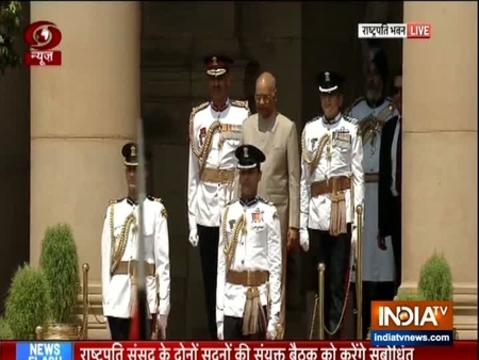 President Ram Nath Kovind to address joint session of Parliament shortly